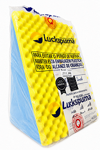 Encosto Triângular Caixa de Ovo Luckspuma c/ Capa