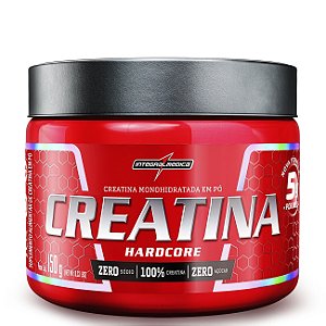 Creatina 100% Pura 150g Hardcore Integralmedica