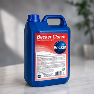 Desinfetante Hortifrutícolas Clorex 5L Becker