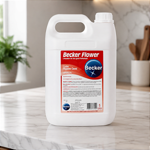 Limpador Perfumado Becker Flower Incolor Becker 5L