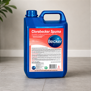CloroBecker Spuma - Detergente e Desinfetante Alcalino