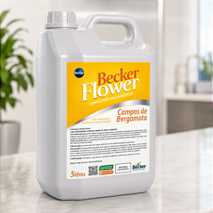 Odorizador Flower Campos de Bergamota Becker 5L
