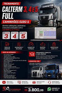 TREINAMENTO CALTERM 3, 4 e 5 FULL CAMINHÕES EURO 5