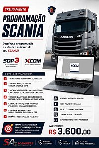TREINAMENTO PROGRAMAÇÃO SCANIA
