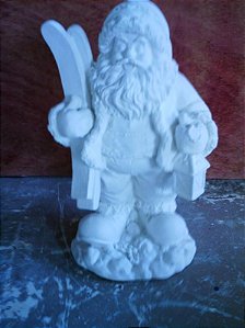 PAPAI NOEL COM ESQUI 30CM - 0974
