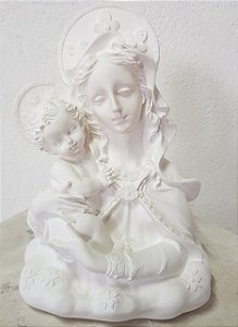 MADONA BUSTO NA NUVEM 20CM - 1295