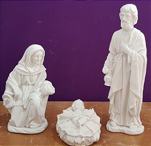 SAGRADA FAMILIA 30CM (3 PEÇAS) - 1969