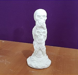 CAVEIRAS CEGO SURDO MUDO 20CM - 2040