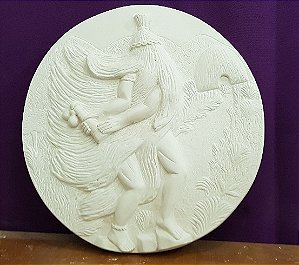 OBALUAE PLACA 37CM - 2118