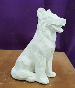 CACHORRO FACETADO 15CM - 2173
