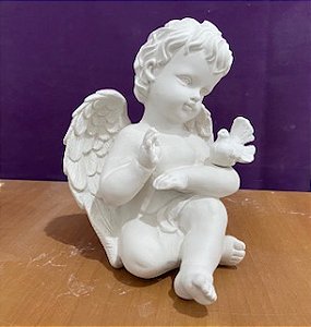 ANJO COM POMBINHO 21CM - 2301