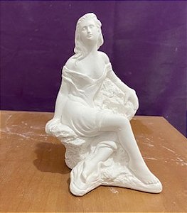 MULHER NA PEDRA 18CM - 2318