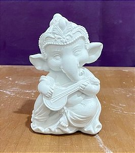 GANESHA COM BANJO 12CM - 2321