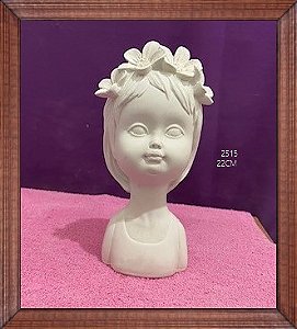 BONECA COM FLORES 22CM - 2515