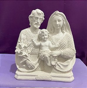 SAGRADA FAMILIA PEROLADA 31CM - 2611