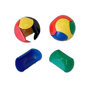 Bloco de Montar - CRIE E MONTE com 20 pecas - Jogo Pedagogico Brinquedo  Educativo- ref. 1834 Mini Toys