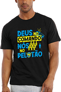 Camiseta Deus no Comando