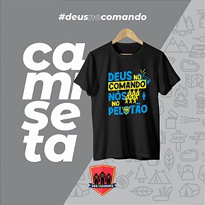 Camiseta Deus no Comando