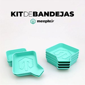 Kit de Bandejas Verde (8 unidades)