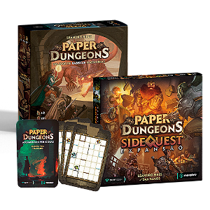 Combo Paper Dungeons e Expansões