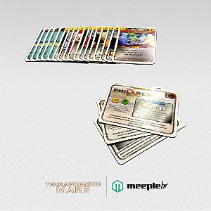 Terraforming Mars:  Kit de Cartas Extras do KickStarter Reviravolta (Turmoil)