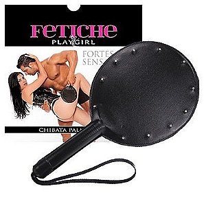 Chibata Palmatória com rebites 32cm Chibata Palmatória com rebites 32cm