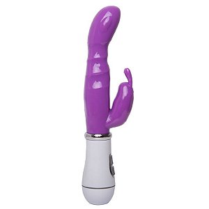 Vibrador Rabbit em Silicone - com 8 Níveis De Vibração Vibrador Rabbit em Silicone - com 8 Níveis De Vibração