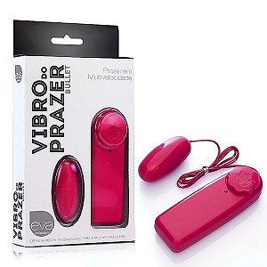Vibrador do Prazer Bullet - Ovo vibratório - Vermelho Vibrador do Prazer Bullet - Ovo vibratório - Vermelho