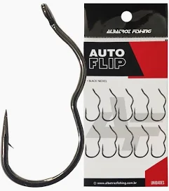 Anzol Albatroz Auto Flip (fisgada Automática) Nº9 - 12 Pçs