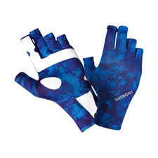 LUVA - SHIMANO AZUL