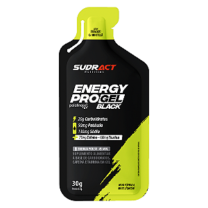 Energy Pro Gel Black 30g Abacaxi c/ Hortelã
