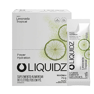 Liquidz Limonada Tropical  Caixa c/ 14 Stick  5g