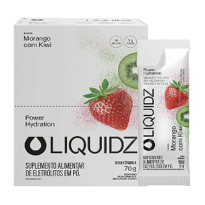 Liquidz Morango c/ Kiwi  Caixa c/ 14 Stick  5g