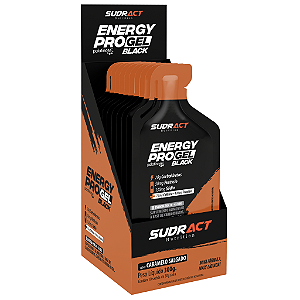 Energy Pro Gel Black 30g Cx 10sc Caramelo Salgado