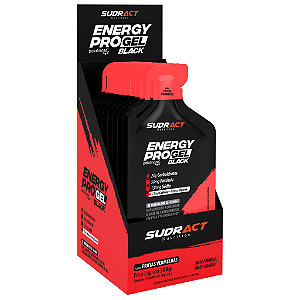 Energy Pro Gel Black 30g Cx 10sc Frutas Vermelhas