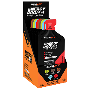 Energy Pro Gel Black 30g Cx 10sc Mix de Sabores