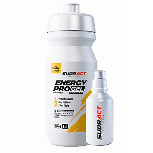 Kit Energy Pro Gel 480g Squeeze + Mini Banana c/ Açaí