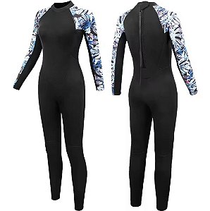 Roupa de Neoprene 3mm Feminina