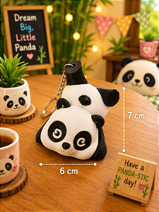 Panda Pop Divertido em Impressão 3D