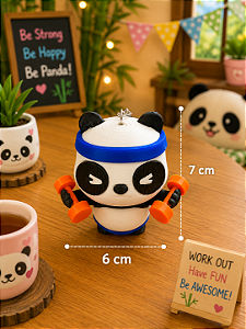 Panda Pop Academia em Impressão 3D