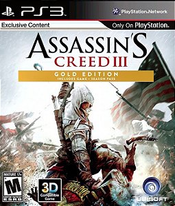 Assassins Creed III Gold Edition PS3