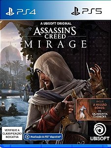 Assassins Creed Mirage PS4 & PS5