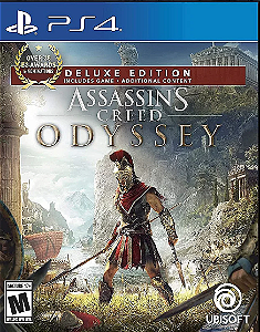 Assassins Creed Odyssey Edição Deluxe PS4 PS5
