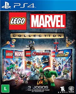 Coleção LEGO Marvel PS4
