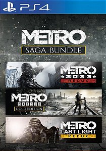 Conjunto Metro Saga PS4 & PS5