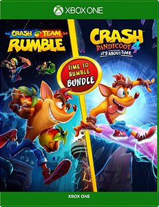 Crash Bandicoot Pacote Time to Rumble Xbox
