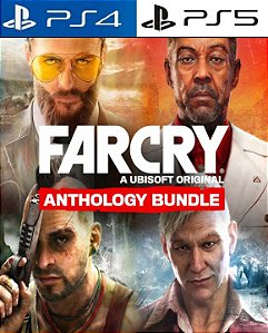 FAR CRY PACOTE ANTOLOGIA PS4 & PS5