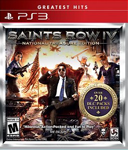 Saints Row IV National Treasure Edition PS3 Midia Digital