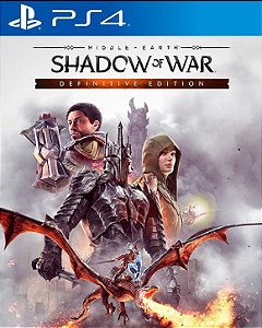 Terra-média Sombras da Guerra Edição Definitiva PS4
