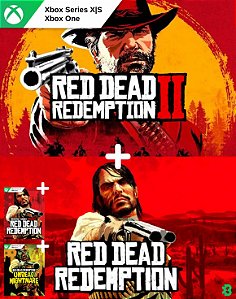 Red Dead Redemption e Red Dead Redemption 2 Xbox Bundle Midia Digital